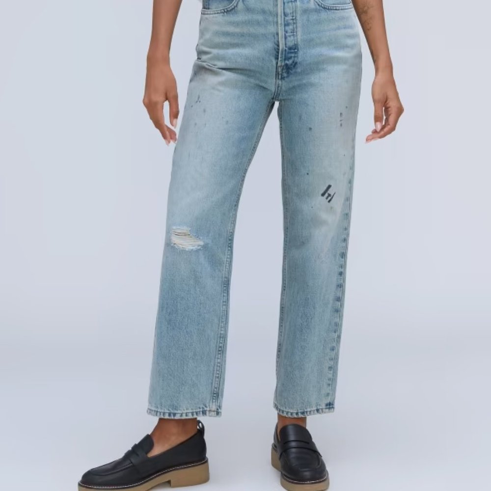 Everlane Rigid 90's Way-High Jean - Picture 3 of 11